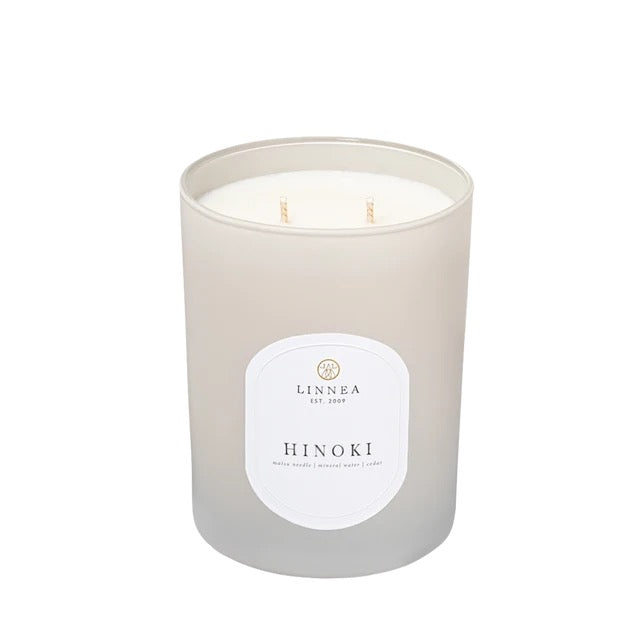 Linnea Hinoki Large Candle