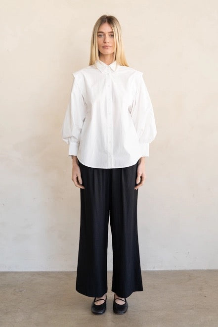 Balloon Sleeve Blouse