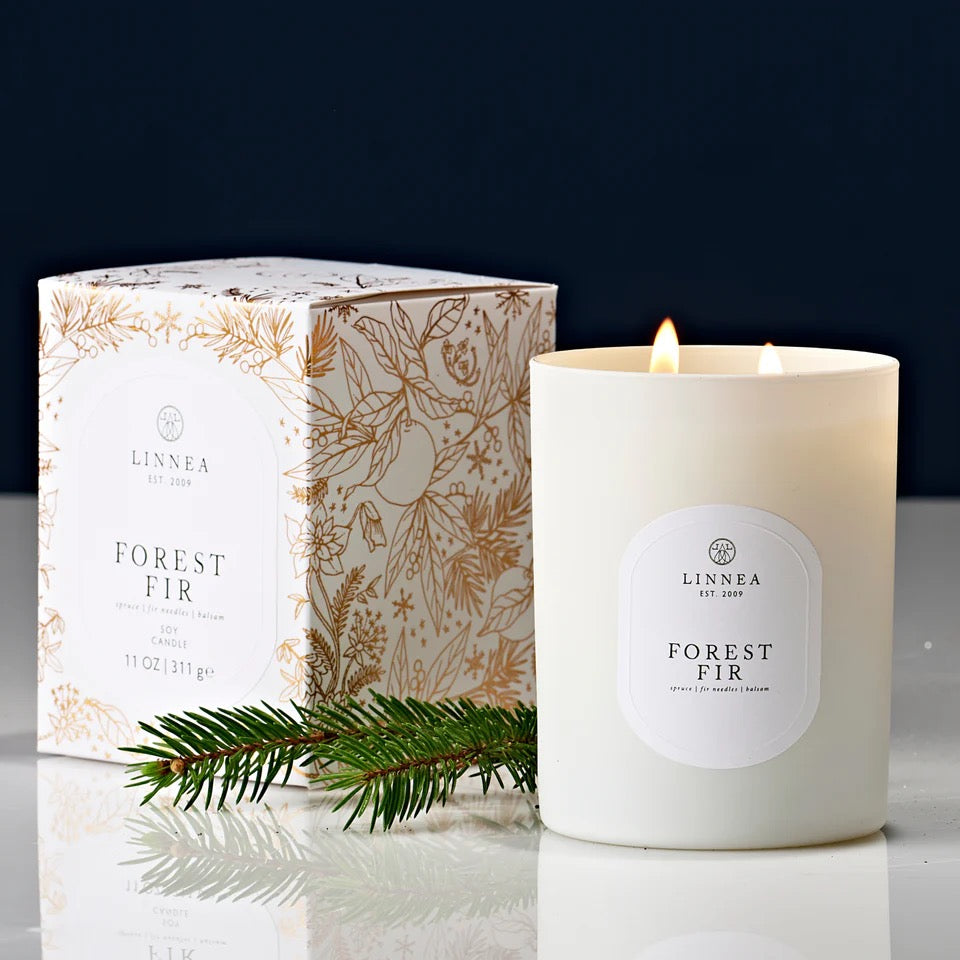 Linnea Forest Fir Large Candle