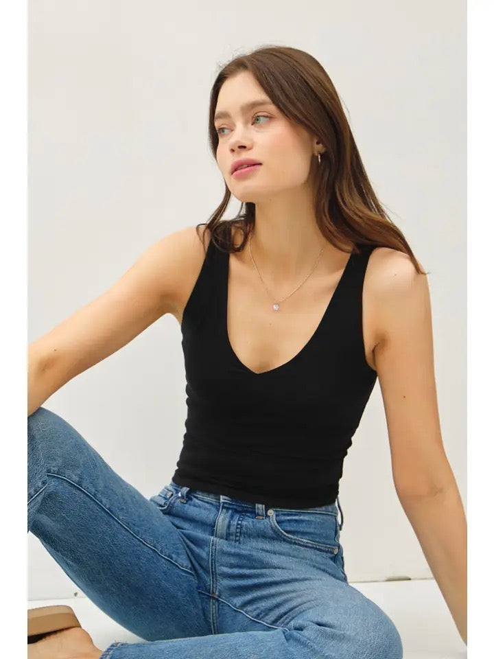 Be Cool V-neck Tank