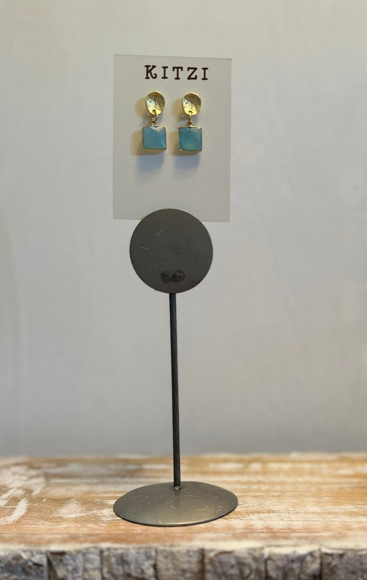 Kitzi Gemstone Drop Earring