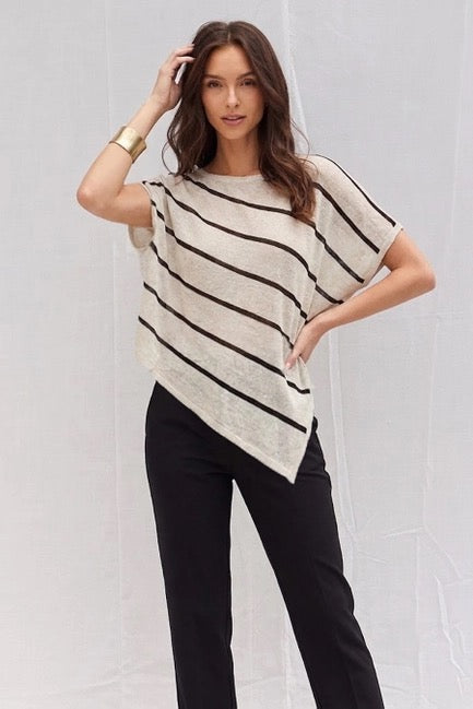 Asymmetrical Tunic Top