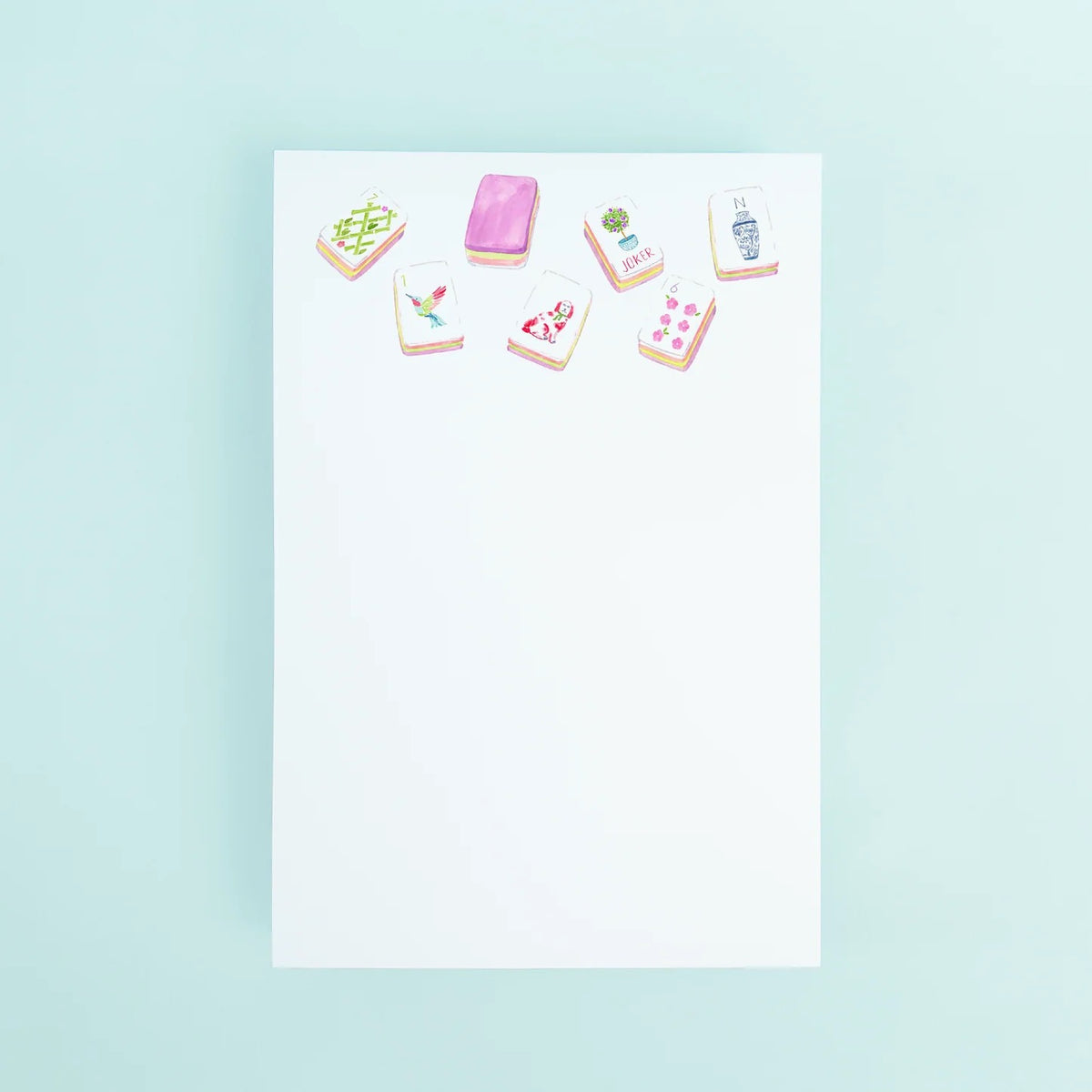 Mahjong Tiles Notepad