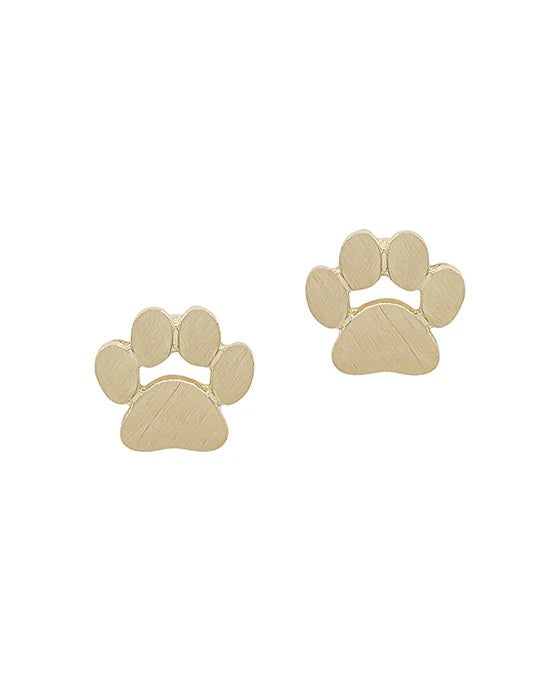 Hunter Paw Earring