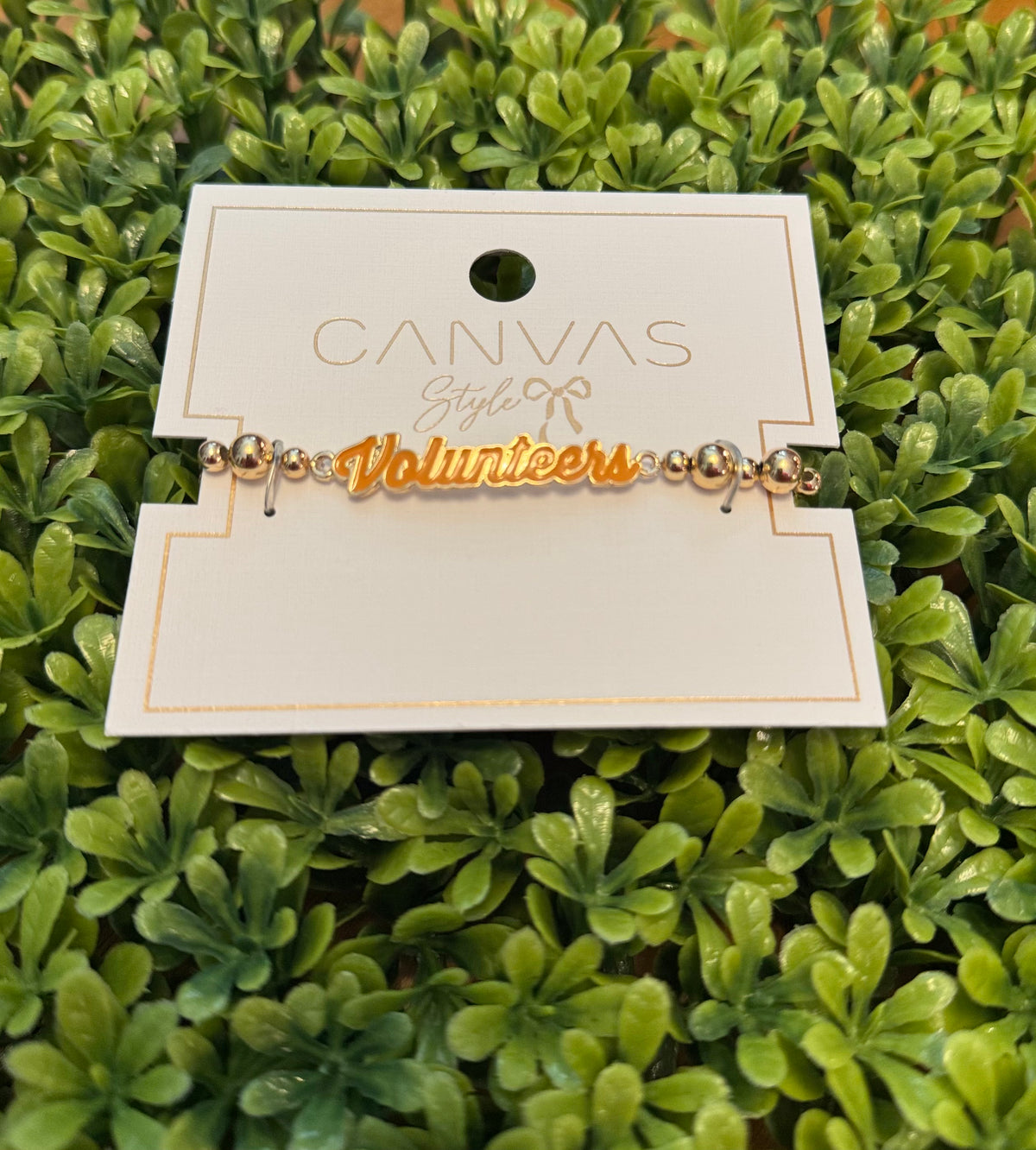 Tennessee Volunteers Enamel Script Stretch Bracelet
