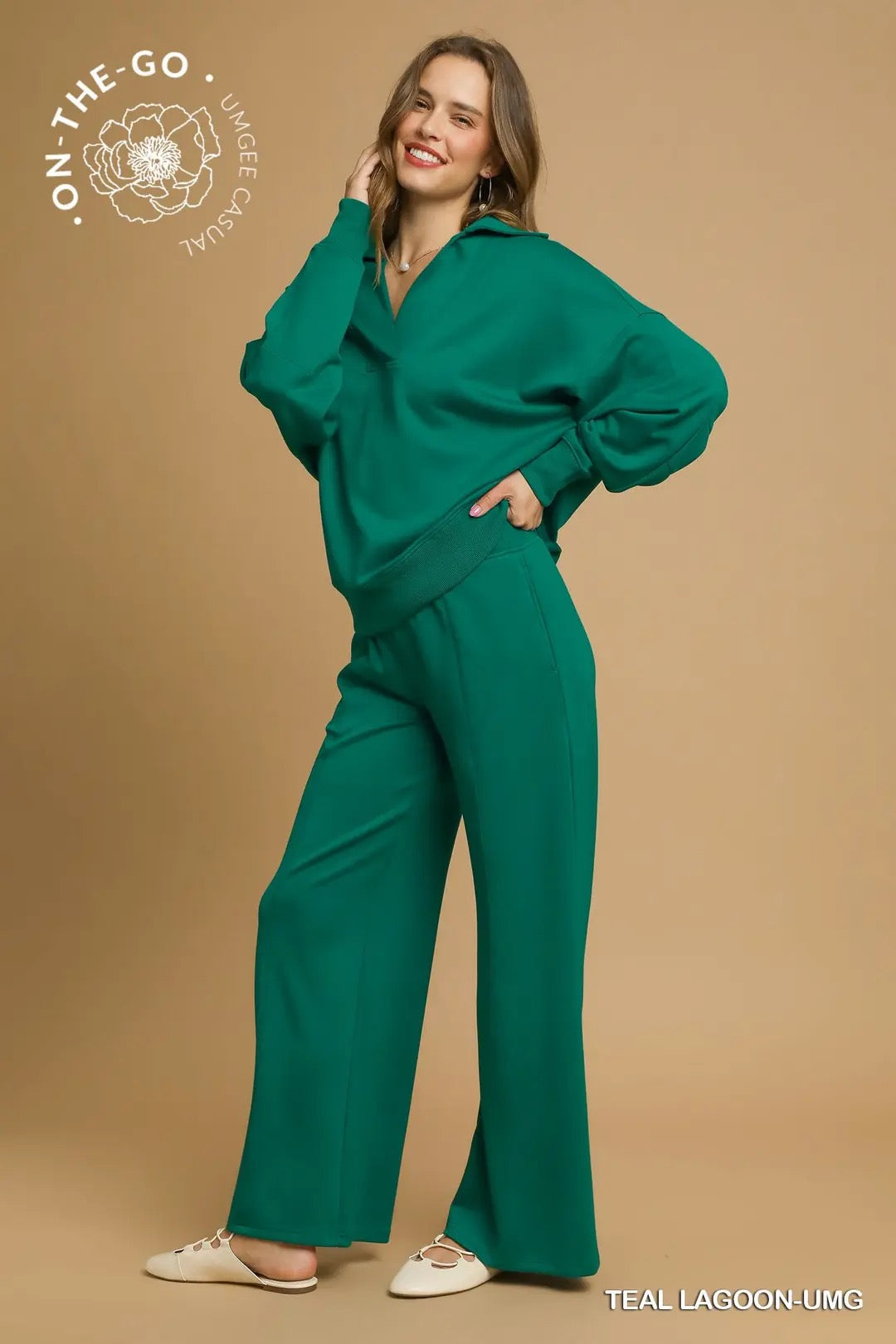 Luxe Knit Wide Leg Lounge Pants