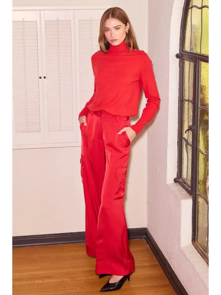 Sweater With Button Detail