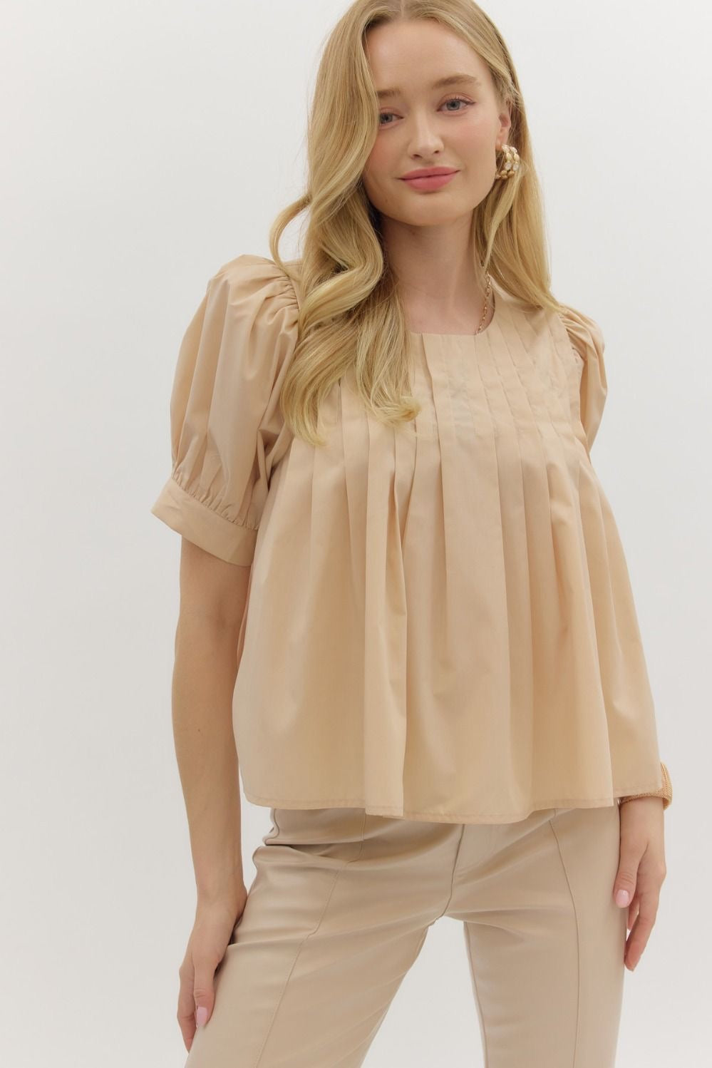 Entro Pintuck Top