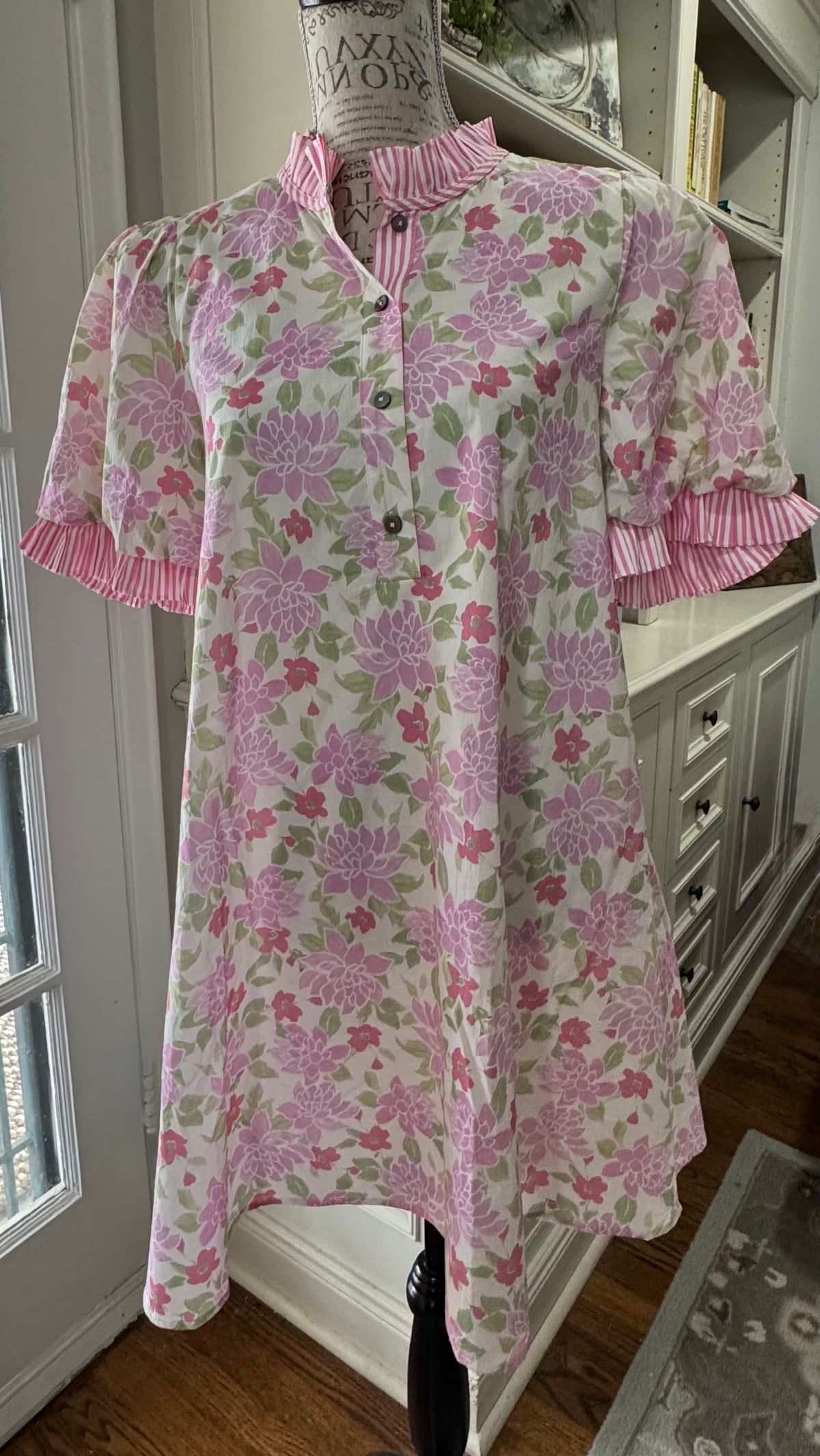 Entro Pink Floral Dress