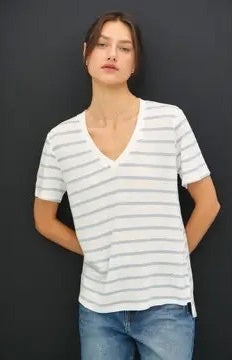 Linen Blend Tee