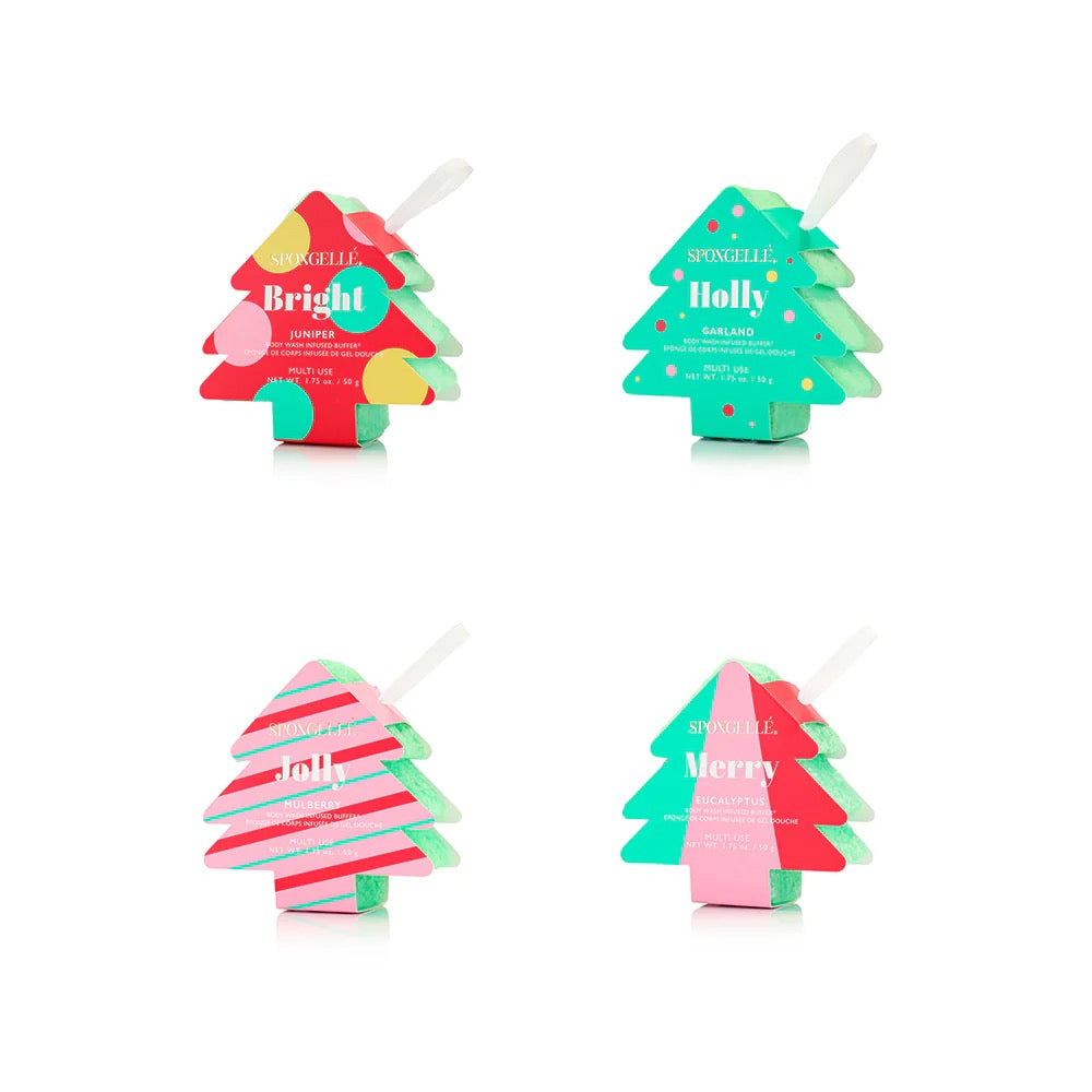 Spongelle Holiday Tree Buffer