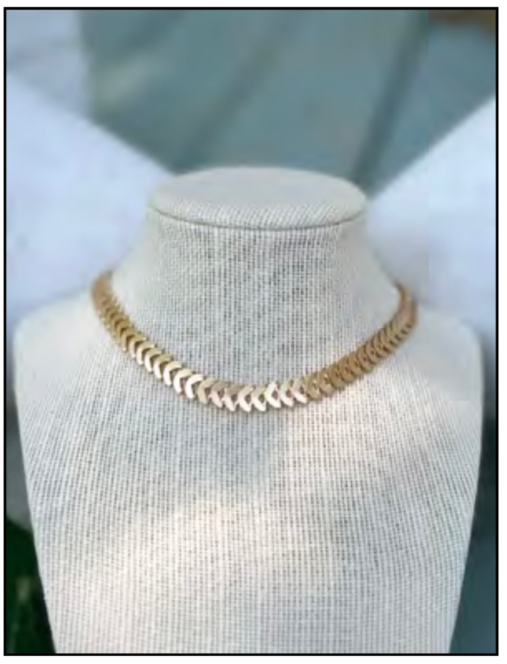 Kitzi Fishbone Necklace 1025