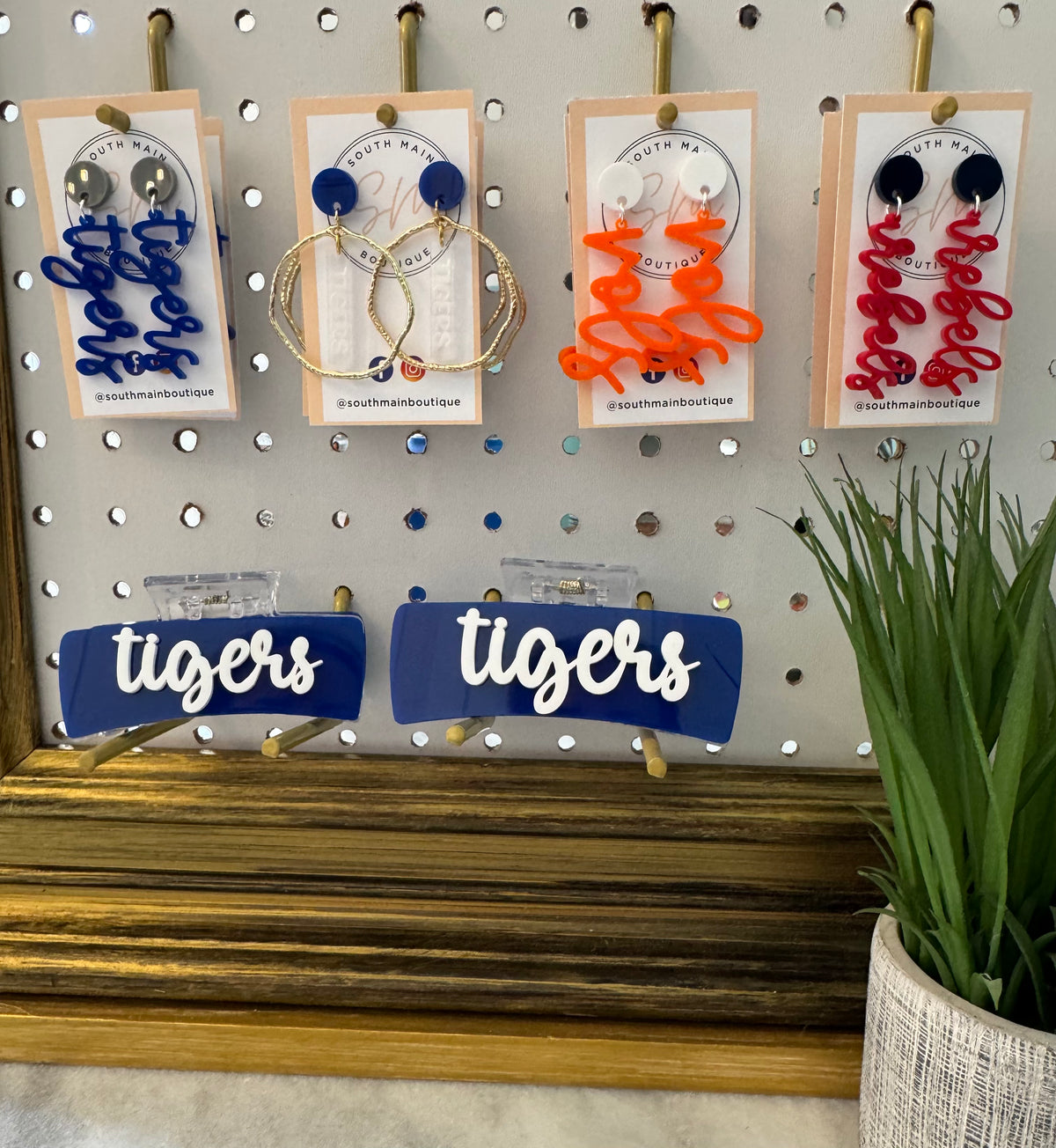 Custom Team Earrings